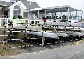 Yacht Club Racks on Ground