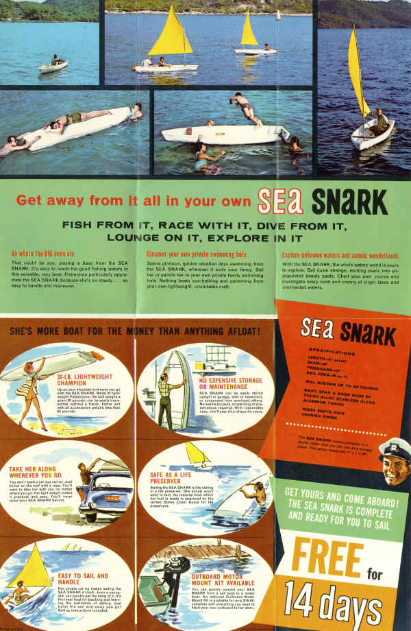 Snark Sea Super Snark Advertisement 1961