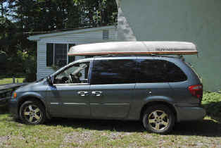 Super Snark Sailboat Car-Topped