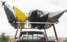 Truck Rack with  kayaks
