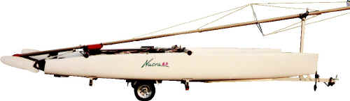Trailex TX-418 Trailer for Catamarans - Hobie Cat , Inter Nacra, Prindle,