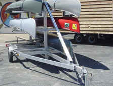 six canoe trailer