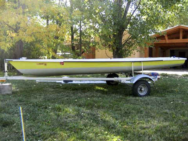 Trailex SUT-250L Trailer with Laser Sailboat