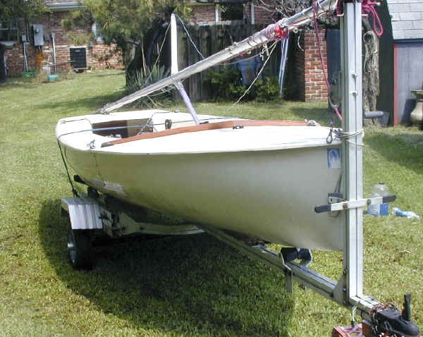 Trailex SUT-500-S Trailer with Jet 14 Sailboat 